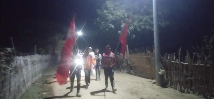 kiskha_'s tweet photo. #Yinmarbin's citizens gets up of bed with rebellious spirits and rejected fascist regime till anniversary of failed coup .

#2022Feb1Coup #SilentStrike 
#WhatsHappeningInMyanmar 
#RedCampaign_1YearOfRevolution https://t.co/FN4kLFQq3r