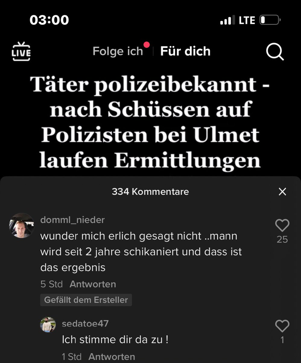 MontanaBlack's tweet photo. Ah,weil seit 2 Jahren "schikaniert" 
Dann 2 Polizisten erschießen ok 🥲 https://t.co/c8sKPirEGo