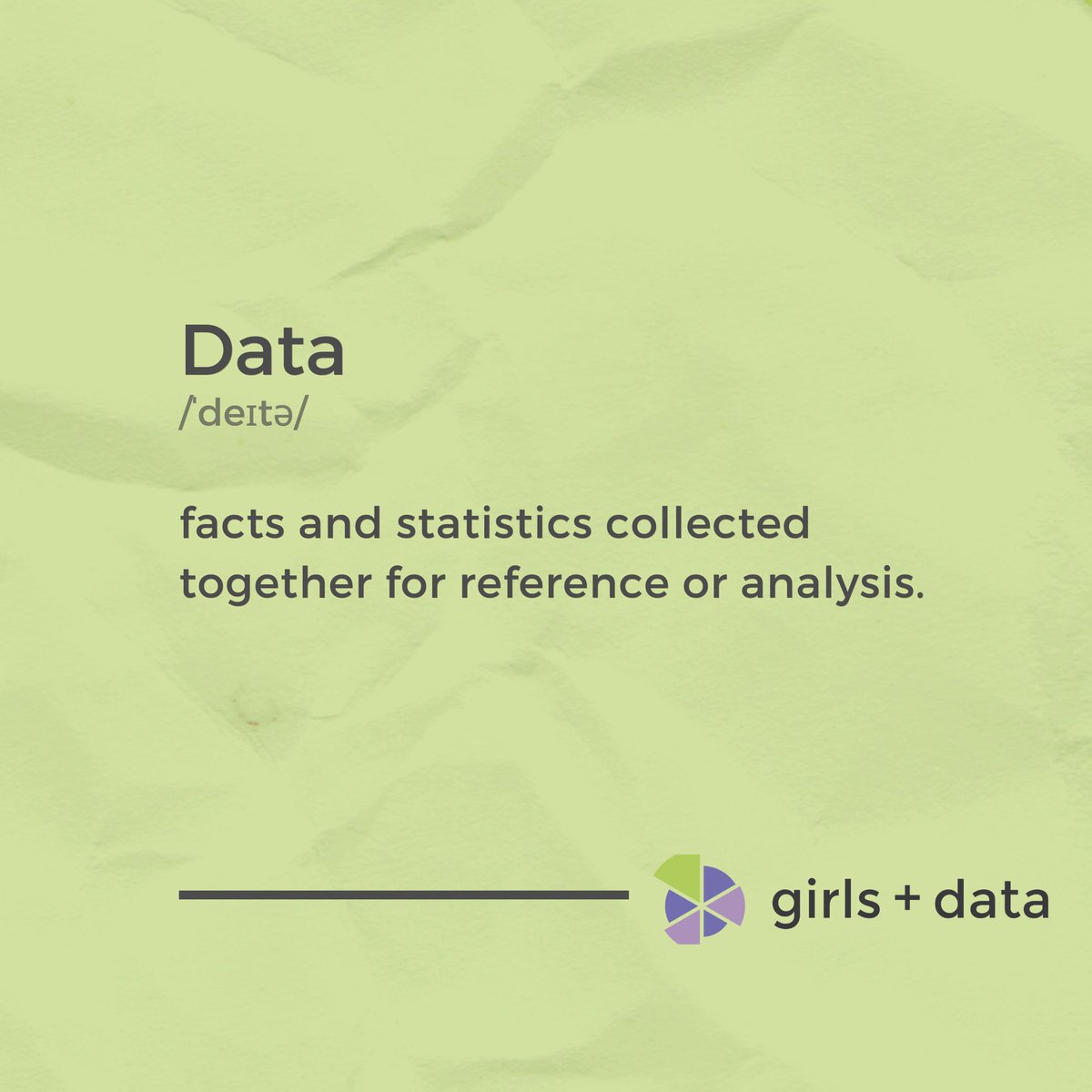 We are here to teach middle school girls to read, reference, and analyze that data in order to open up a world of opportunity for them! #girlsinstem #girlsindata #dataanalyticsjobs