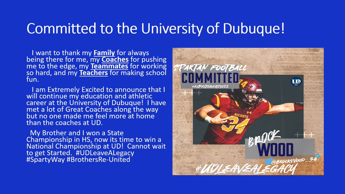 <a href="/DubuqueFootball/">Spartan Football</a> <a href="/ZweifelStan/">Stan Zweifel</a> <a href="/EvanEastburn/">Evan  Eastburn</a> <a href="/RobHuberty/">Coach Rob Huberty</a> <a href="/CoachCrabel/">Ryan Crabel</a> <a href="/DaltonWood_43/">Dalton Wood</a> <a href="/nwh_JoePrepZone/">Joe Stevenson</a> <a href="/RBHS_Football/">Richmond-Burton Football</a>