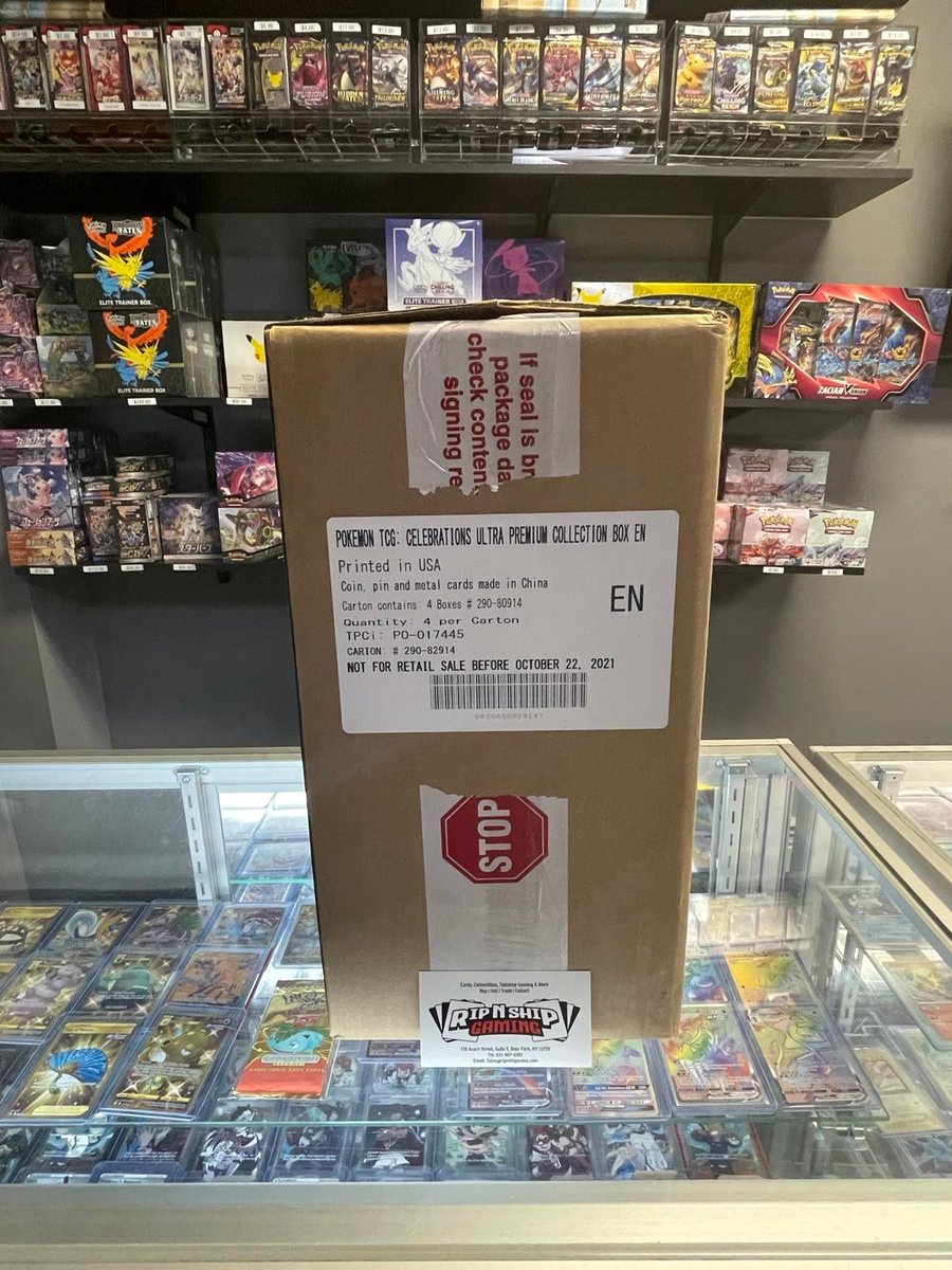 RIPNSHIPS NEW TWITTER GIVEAWAY

FACTORY SEALED POKEMON ULTRA PREMIUM  CASE

For a chance at this:

1. Like &amp; RT this tweet
2. Be Following our account
3. Tag one friend

We will pick a winner live on Monday 2/28/2022