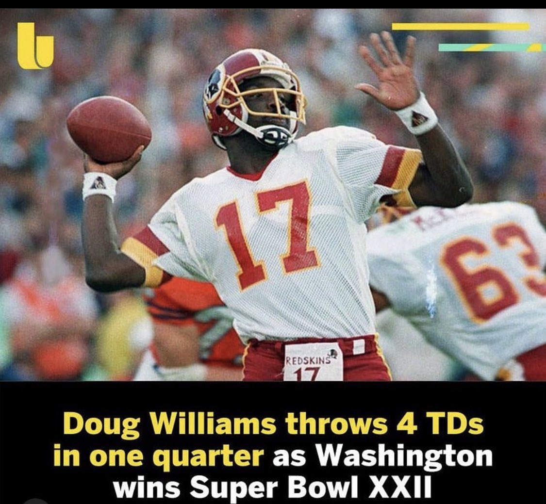 34 years ago my grandfather made history!! #DougWilliams #TheFirst