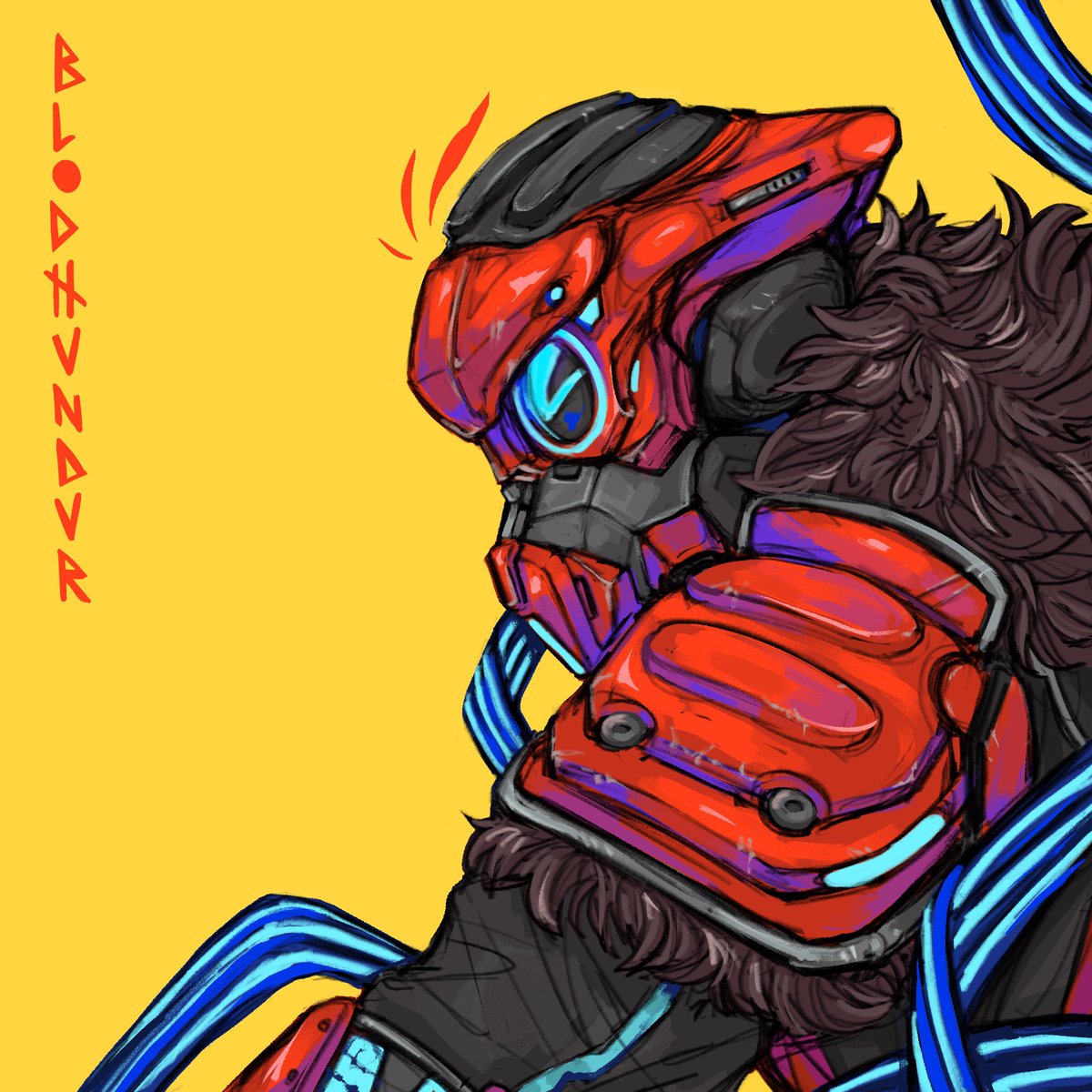 it’s Bloodhound’s game we just play it 🙄 #ApexLegends