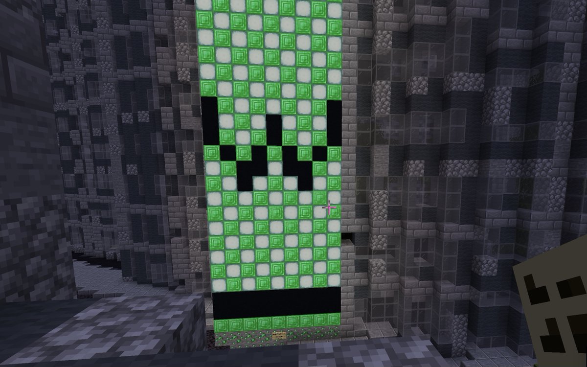 GeopipeInc's tweet photo. Defy gravity this #MetaverseMonday as you fly through the city! One of our users built a sign for @WICKED_Musical at the Gershwin Theatre in @GeopipeInc‘s @Minecraft 1:1 NYC! #minecraft #digitaltwins #metaverse #geopipe #defygravity #wickedthemusical #whatwilltheybuildnext https://t.co/9NXxTWr6Jr