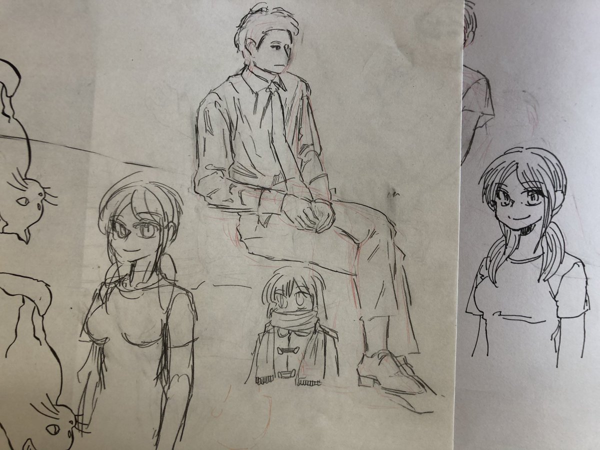 落書きとデッサン 