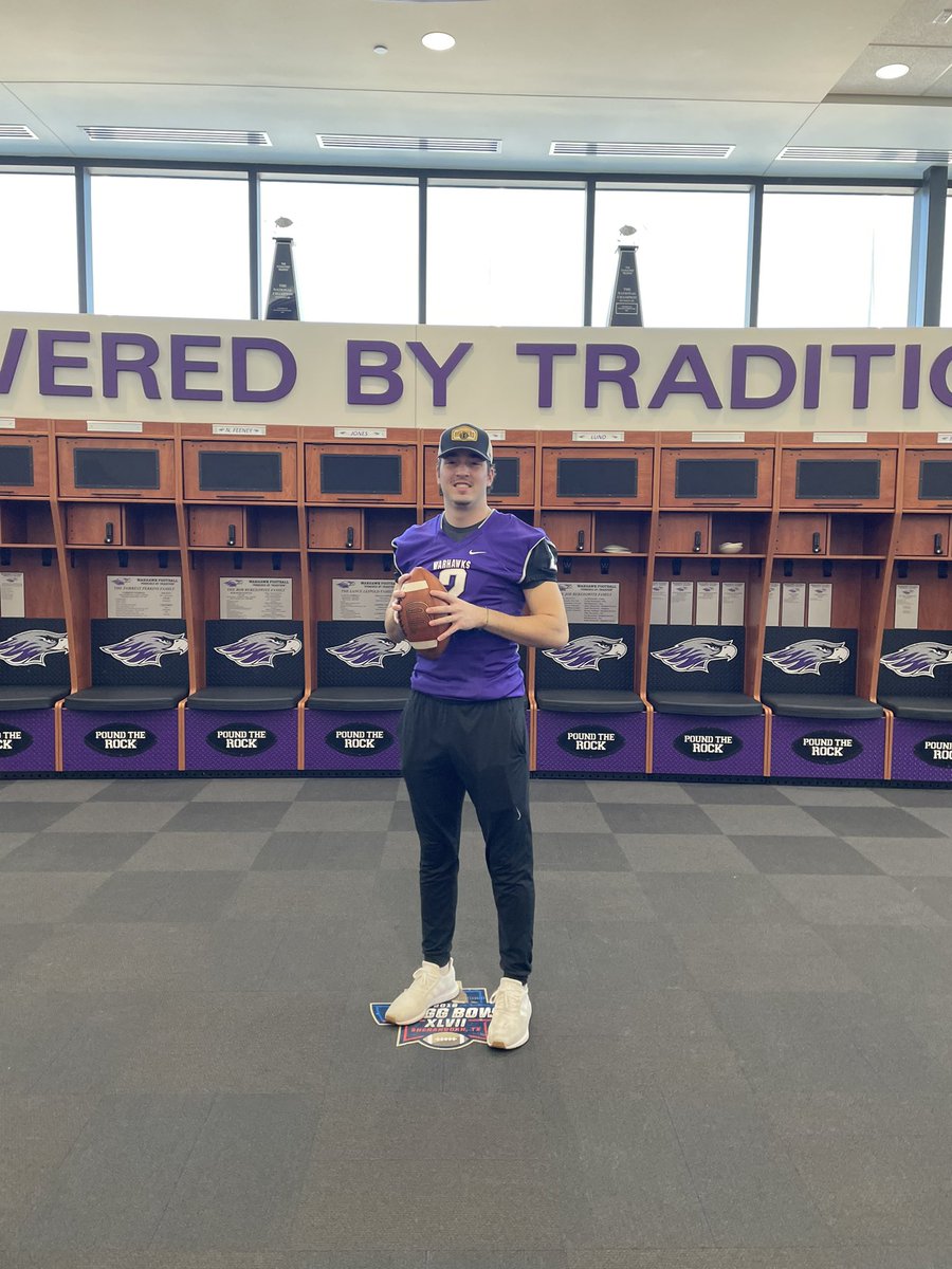 sammododd14's tweet image. Very excited to announce my commitment to UW-Whitewater! Thank you @PeteyBananas and @Coach_Bullis for the opportunity to continue my academic and athletic career!! #PoundTheRock