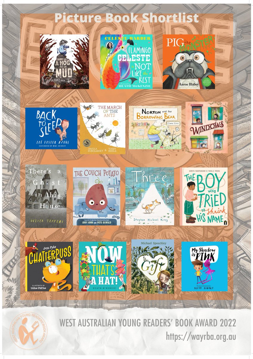 Well this is a lovely surprise - Back to Sleep has been shortlisted in the WA Young Readers' Book Awards! Those WA kids have fine taste in illustration :)