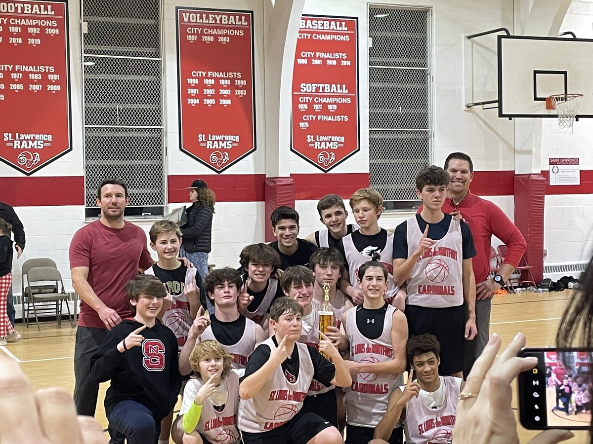 Sldm25's tweet photo. It happened.
Cardinals are City Champs
It’s been a helluva ride and we are proud to call us champs.
One final GO BIRDS 🔴🦅 https://t.co/EAMZA0d3lE