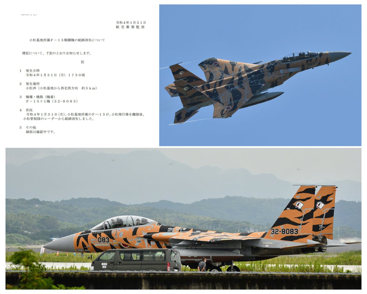 1月31日、🇯🇵✈航空自衛隊 航空総隊 航空戦術教導団 飛行教導群教導隊