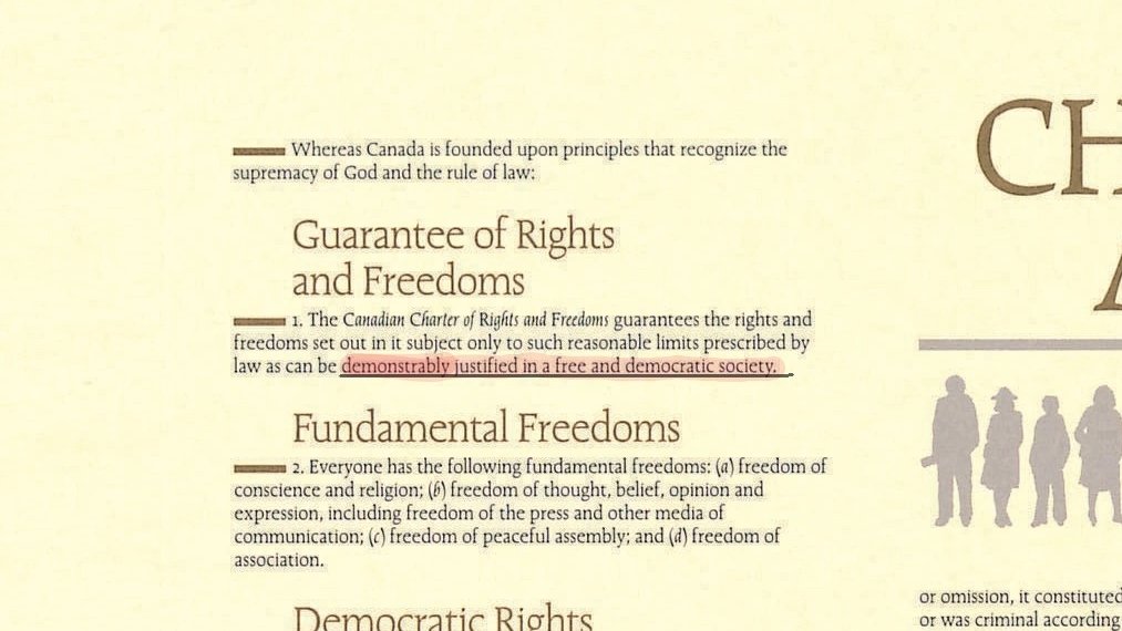 SenbyJames's tweet image. Now that popular opinion is shifting to a majority wanting to ease covid restrictions section 1 is no longer an obvious excuse on its face.

THIS is why they must pretend we are a small fringe group.

Stay Righteous, Stay Moral. Do Not Let Up.

#CallTheirBluff
#FreedomConvoy2022