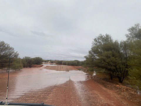narellegraham's tweet photo. Pics sent through from #Marla @Regional_SA after 100ml #rain last night. #SAstorm @abcnews @ABCRural https://t.co/U0H4JURWuY
