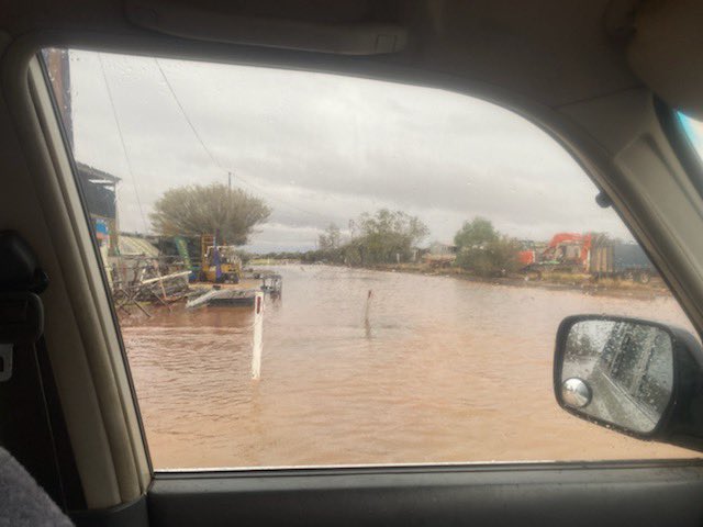narellegraham's tweet photo. Pics sent through from #Marla @Regional_SA after 100ml #rain last night. #SAstorm @abcnews @ABCRural https://t.co/U0H4JURWuY