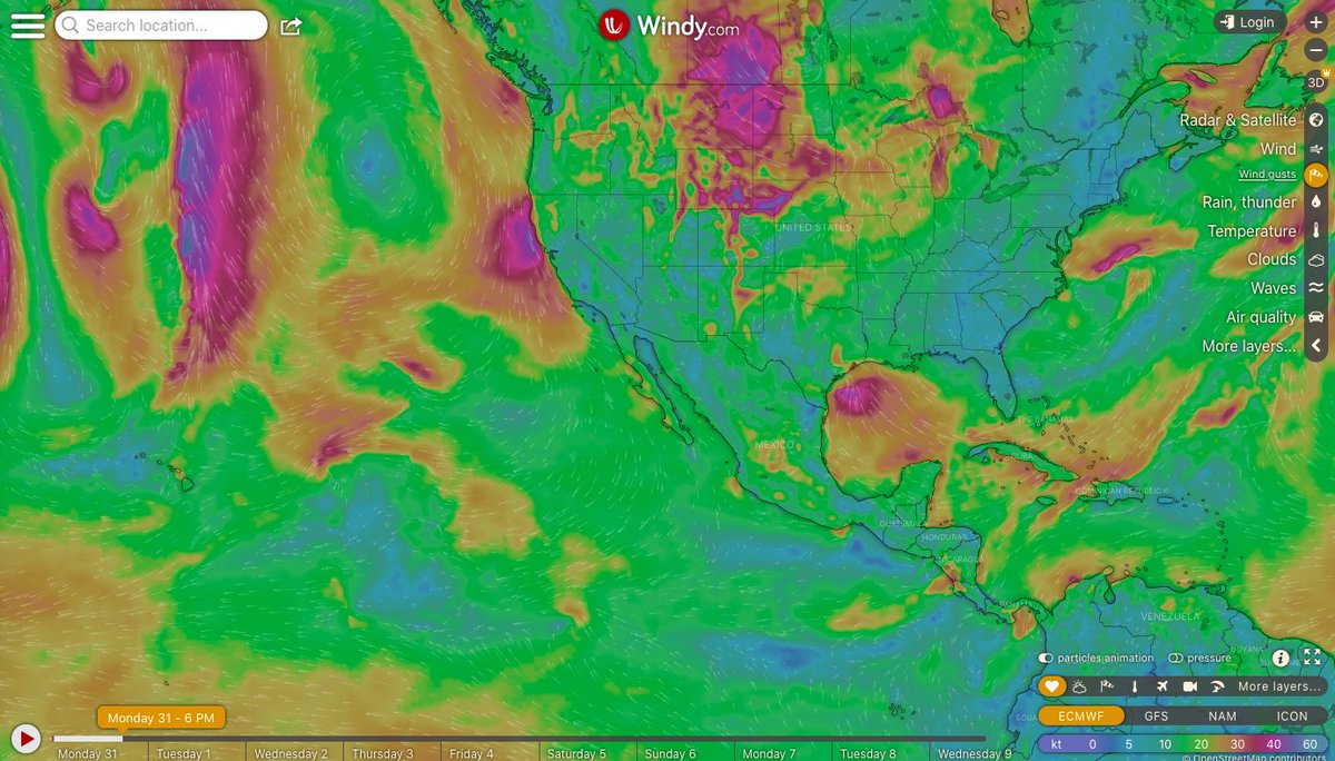 LIVE GLOBAL OCEANIC WEATHER FORECAST
MONDAY, JANUARY 31ST
windy.com SURF, STORMS, WIND, RAIN #windycom #wind #waves #hydrofoisurfing #surf #kiting #maui #windsurfing #standuppaddleboarding #surfing #kitesurfing #hydrofoiling #sailing #wingfoil #kiteboarding #sup