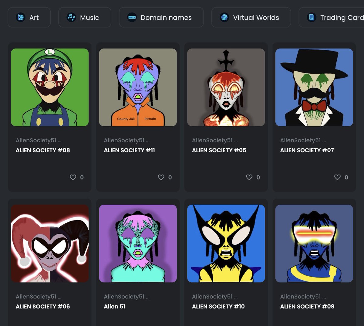Alien51NFT's tweet photo. NFT IS CURRENTLY NOT ON SALE TO THE PUBLIC. BUT IF ANYONE IS INTERESTED IN A PARTICULAR ONE ,FEEL FREE TO LET ME KNOW! WE CAN WORK SOMETHING OUT! ' https://t.co/NqNQkXDjvE