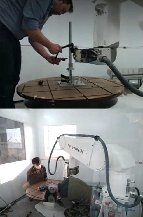 VorumResearch's tweet photo. #GotYourBack: The Vorum Team made a strong finish to the month by completing a FULLY REMOTE robot carver installation for our partner in Osaka, Japan. 

#VorumCares #orthotics #prosthetics https://t.co/TfSGEZ64Et