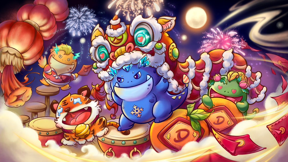 Dracoo_Master's tweet photo. 🎊🎊Happy Chinese New Year! 🥳🧨

Hype The Year of Tiger (🦖,🐯)

①Follow @Dracoo_Master 
②❤️&amp;RT
③Comment your wish #SpringFestival2022 
④Join https://t.co/yWZmdMPUgN

🎁10 Best Wishes with the most💗will get special red pocket🧧🧧🧧
#Dracoo #NFT #GameFi #Airdrop #PlayToEarn https://t.co/D3C5WheSaM