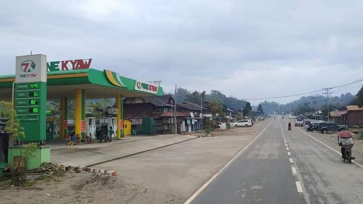 This morning, Silent Strike was joined by the residents of #Putao township, Kachin State.

#SilentStrike
#RedCampaign_1YearOfRevolution
#2022Feb1Coup
#WhatsHappeningInMyanmar
