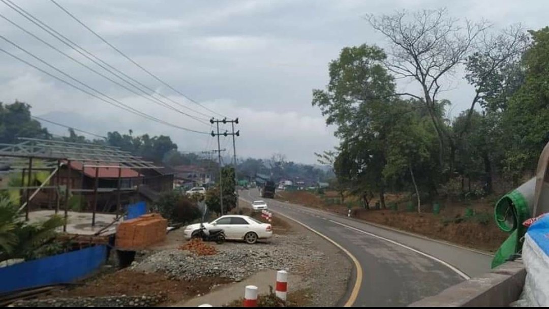 ASTBESU's tweet photo. #SilentStrike in Myanmar 
The morning scenes of PotaO Town – located at the furthest in the northern state of Kachin, Myanmar. https://t.co/c1IKfwhOpR