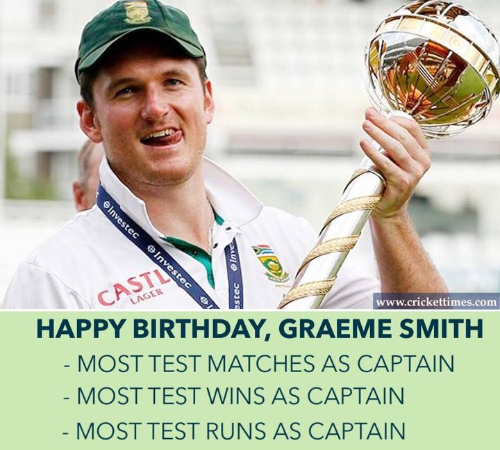 Happy Birthday, Graeme Smith 