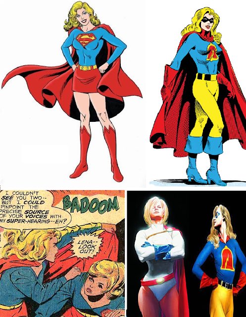 Earth1Earth2DC's tweet photo. #LenaLuthot aka #LenaThorul aka #LenaColby had a couple other aliases such as the #JunglePrincess &amp; #Supergirl, whom she subbed for when her best friend #LindaDanvers was in need. A brave lady like another double “L” in #LibbyLawrence aka #LibertyBelle. - https://t.co/XJ43GtSBE8 https://t.co/AbUX0UkjJ0
