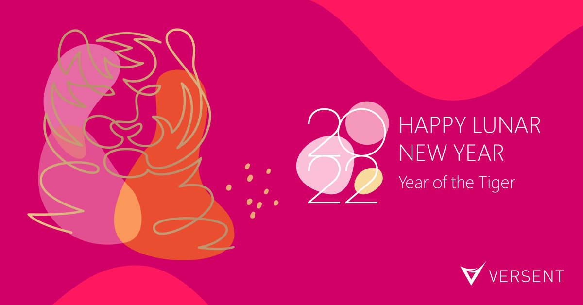 From the Versent family to yours: may your new year be filled with health, prosperity &amp; abundance - Versent 全体成员祝福您及家人在新的一年里身体健康，繁荣富足！
#lunarnewyear #chinesenewyear #cny #yearofthetiger