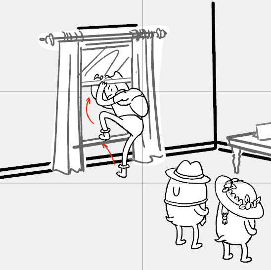 Finn climbing out of the window to pout was the funniest thing I've ever seen and I laughed so hard doing the revisions. 