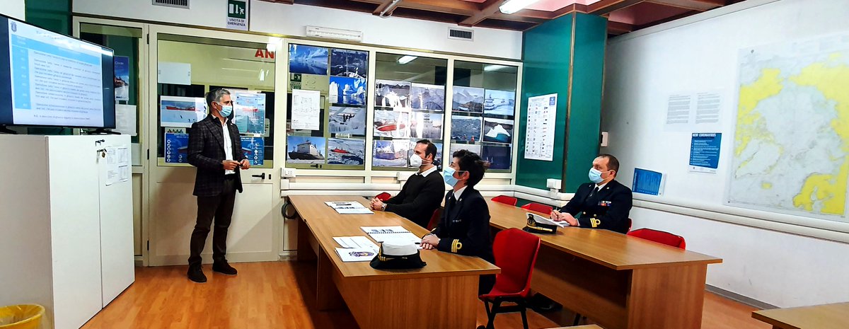 IMAT2006_it's tweet photo. Studenti d’eccezione per l’ultimo corso Polar Code Base organizzato da IMAT per la @ItalianNavy. 

Un Momento di confronto, di crescita e collaborazione tra diversi ambiti operativi che conferma il ruolo di #IMAT per la competitività complessiva della marineria italiana. https://t.co/eUJ7T6Topl
