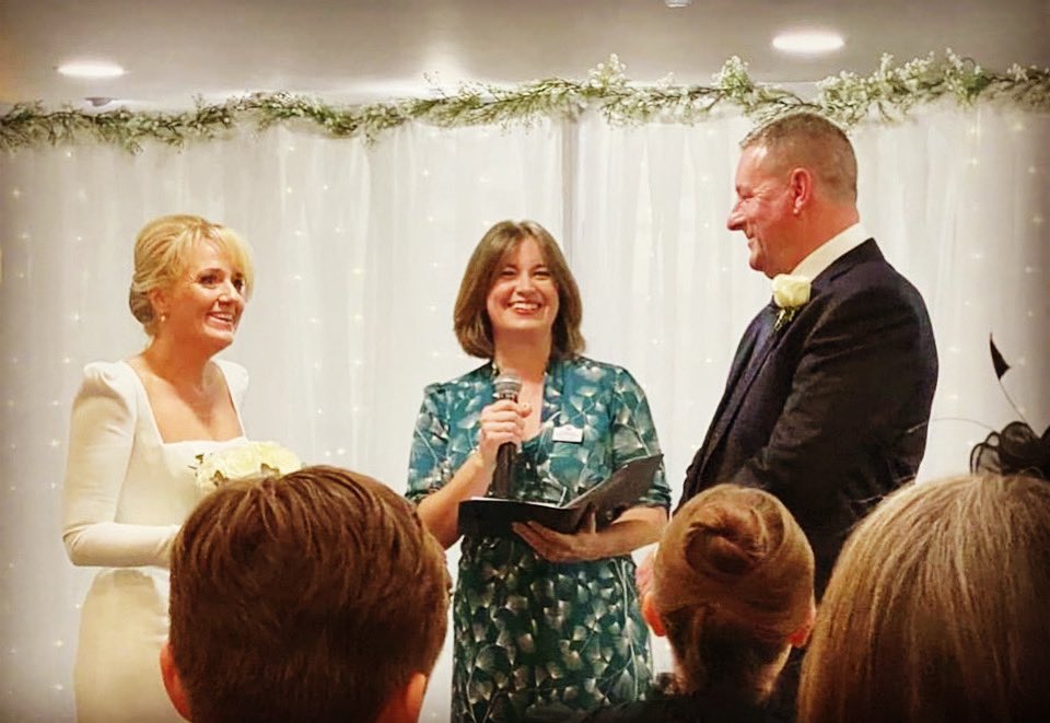 CeremonyClaire's tweet photo. Such a beautiful evening wedding ceremony. Congratulations to Kerry and Foz. If you’d like your wedding to be extra special with a ceremony written just for you- then a celebrant wedding might be perfect for you! #wedding #engaged #celebrantwedding #givecoupleschoice https://t.co/XDTHqeDpUT