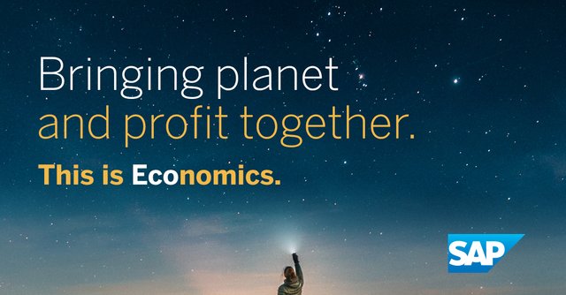 ImranDaudi's tweet photo. There’s no economy without the 'Eco' part. This is Economics from @SAP. #SAP4Good https://t.co/X6qA237w6n https://t.co/CinK5rWncX