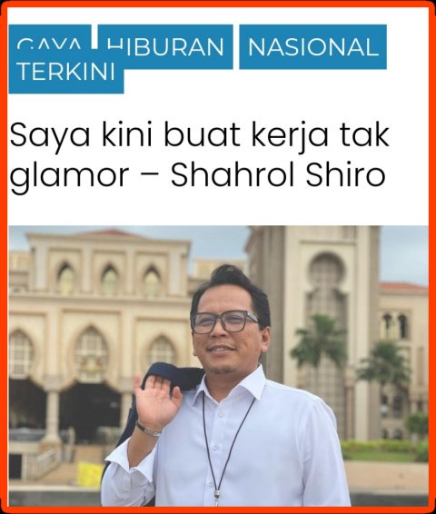 kuhaslinda_a1's tweet photo. CERITA dari Kluang??
Sebelum jadi pelawak, Shahrol bertugas sebagai pegawai imigresen. Dia ditamatkan kerja akibat najis  DADAH. Tapi ceritanya ditutup ketat.
      Lepas Maharaja Lawak Mega, dia jadi penyampai radio tapi digam kerana masalah DISIPLIN 

1/2 https://t.co/b0XT3ohfAr