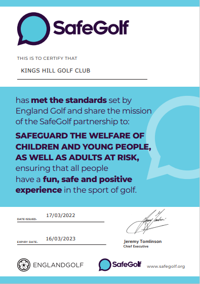 Kings Hill Golf Club tweet media
