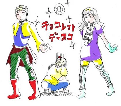 やたら古い画像をサルベージしているのは、せっかくだから2次創作の頃の画像残ってないかと思っているんですが、古いジオシティーズのサイト(黒歴史)は消えたし、去年の秋に運営中サイトも移行前に消えたし、過去に描いたものがほぼ消えている…
その代わり見たことない変な画像見つけました↓ 