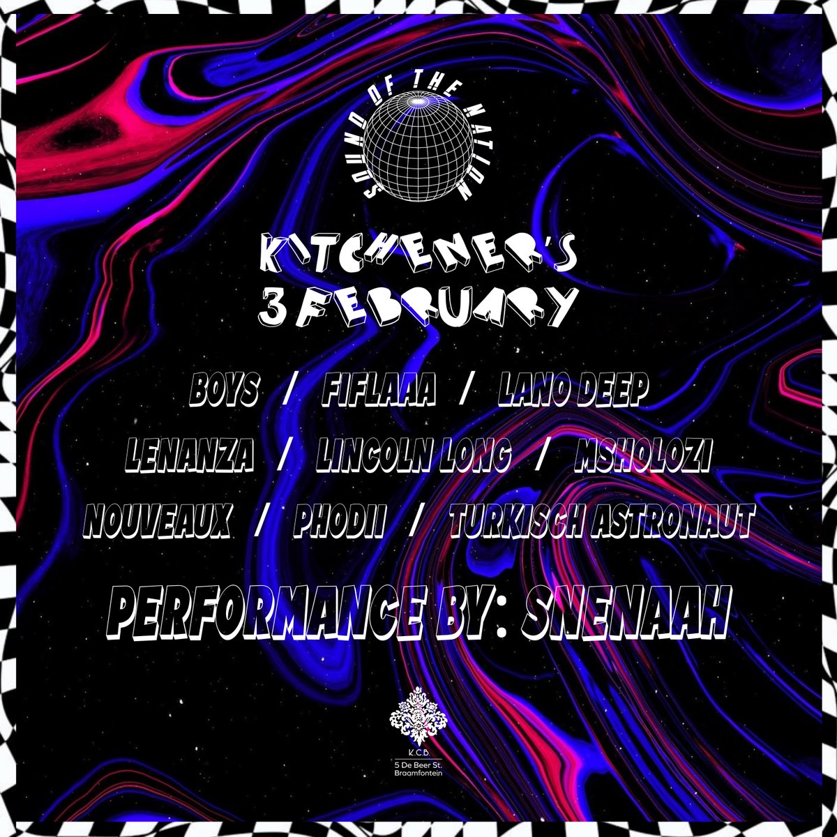 We're back again this Thursday for the year's first Sound Of The Nation event. Join us on Thursday the 3rd at <a href="/barkitcheners/">KCB</a> for a night of neck-breaking tunes you don't want to miss out on. Shoutout to all the DJs who are gonna be rocking with us 🙌