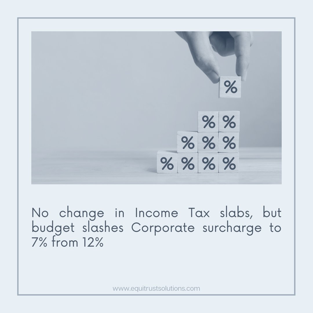 Equitrust_'s tweet image. Both Centre and States govt employees' tax deduction limit to be increased from 10% to 14% to increase the social security benefits of state govt employees.

Get all the LIVE #Budget updates with ET in this thread. 

#BudgetExplained #BudgetBytesByET #BudgetSession2022