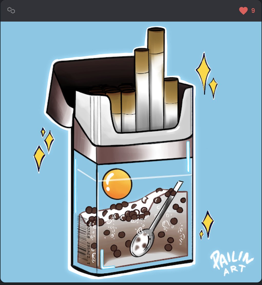 NEW GIVEAWAY from my Dream Pack Collection ✨🍹
#012 Milo Pack 🍫
I'm only giving away ONE ☝️

1) Follow
2) Retweet
3) Follow IG instagram.com/pailinmirault/

ANNOUNCING WINNER IN 5 Days 👾👾
#nftgiveaway #NFTdrop #NFTGiveaway #NFTGiveaways #NFTGiveway #opensea #OpenSeaNFT #Giveaways