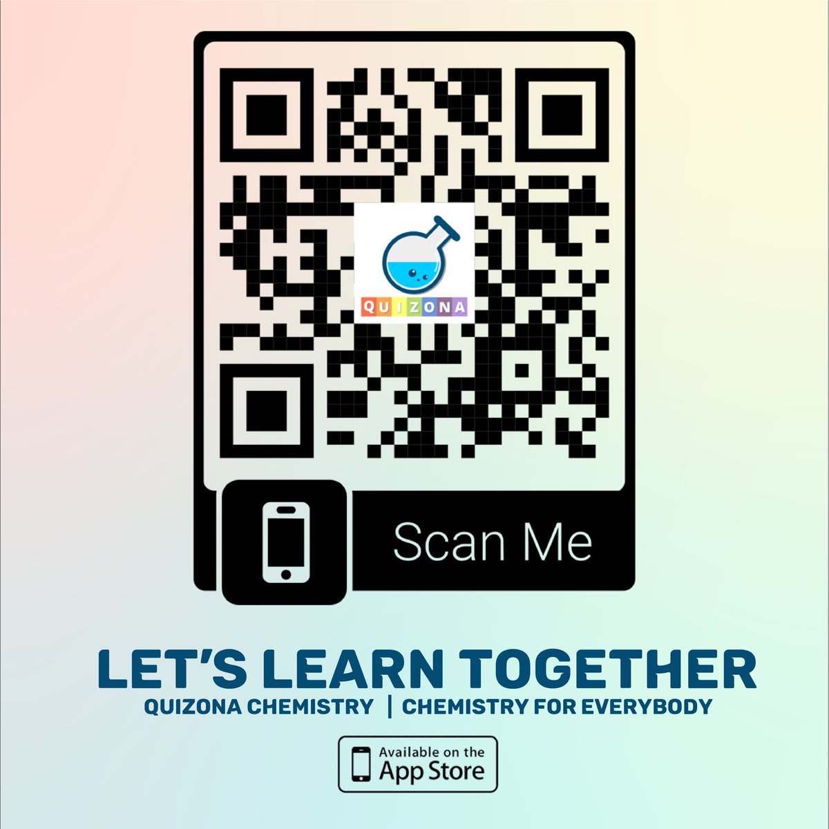 IsabelleBBE's tweet photo. Quizona Chemistry app is globally launched. Download now. https://t.co/7j7cSPt7Hj