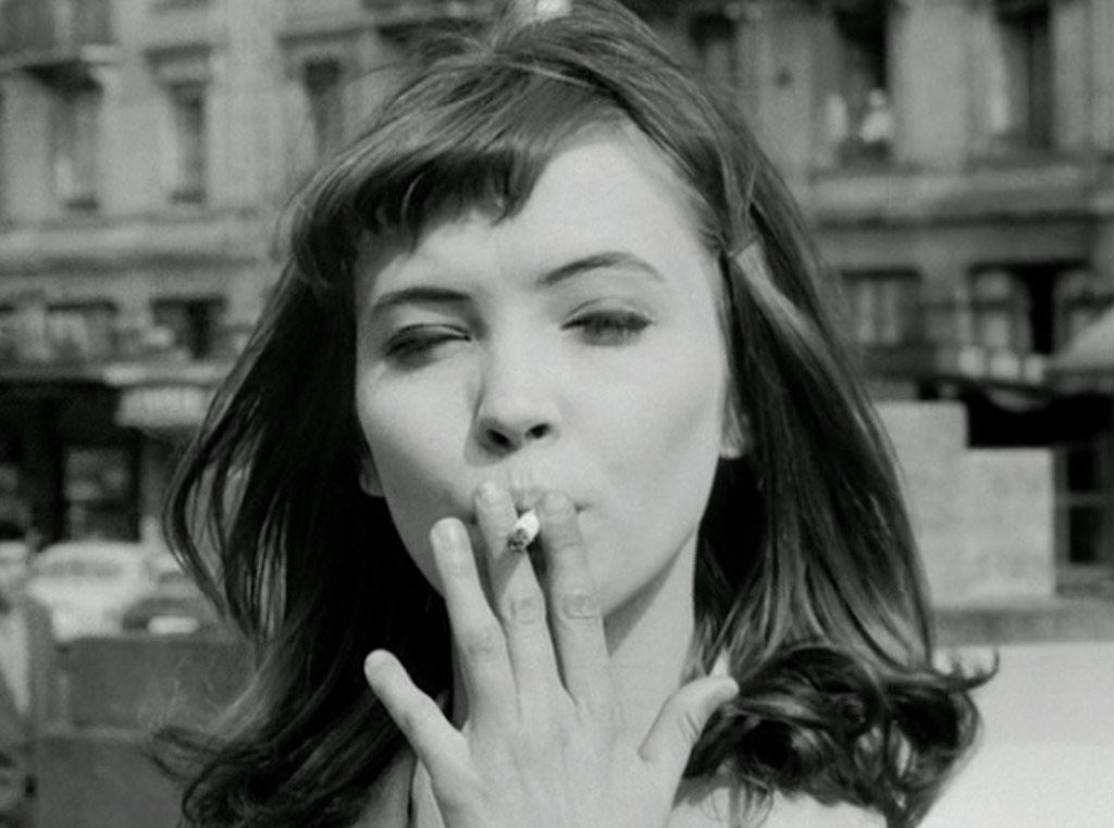 Anna Karina in LE PETIT SOLDAT di Jean-Luc Godard. Disponibile da oggi.