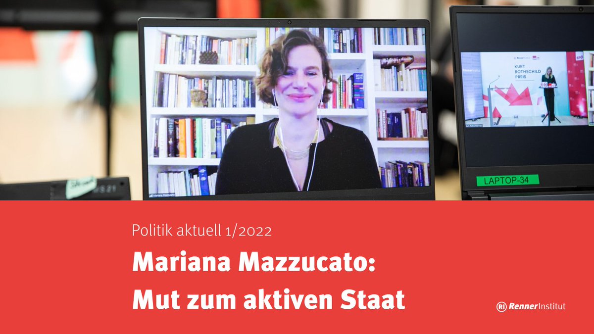 Thesen zu Wert, Innovation und missionsgeleiteter Politik 🚀: in unserem neuen „Politik Aktuell“ fasst @AngieStried zentrale Gedanken der bekannten Ökonomin und Kurt-Rothschild-Preisträgerin @MazzucatoM zusammen. Kurz, übersichtlich & informativ 👇 renner-institut.at/publication/po…