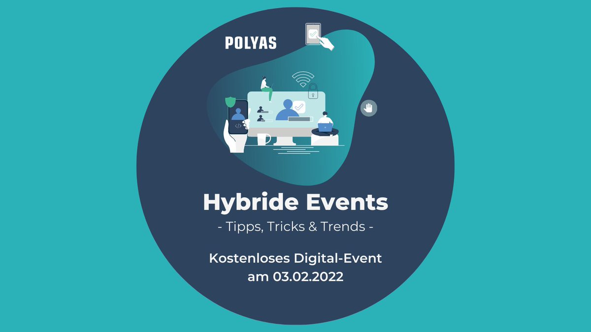 POLYASVoting's tweet photo. #Corona soll gehen, hybride Events können bleiben! Tipps, Tricks & Trends für Ihre hybride Veranstaltung erhalten Sie am 03.02.22 in unserem #Digital-Event. Kostenfrei anmelden unter: https://t.co/ouJSynLzJl #evoting #hybridesevent #livevoting https://t.co/b7KlVcKRoy
