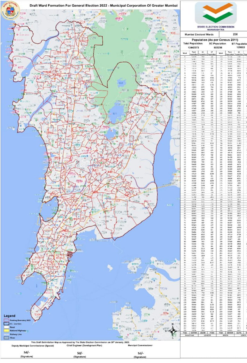 L Ward Mumbai Map Mumbai: Ahead Of Civic Polls, Bmc Releases Map Showing Demarcation Of Ward  Boundaries