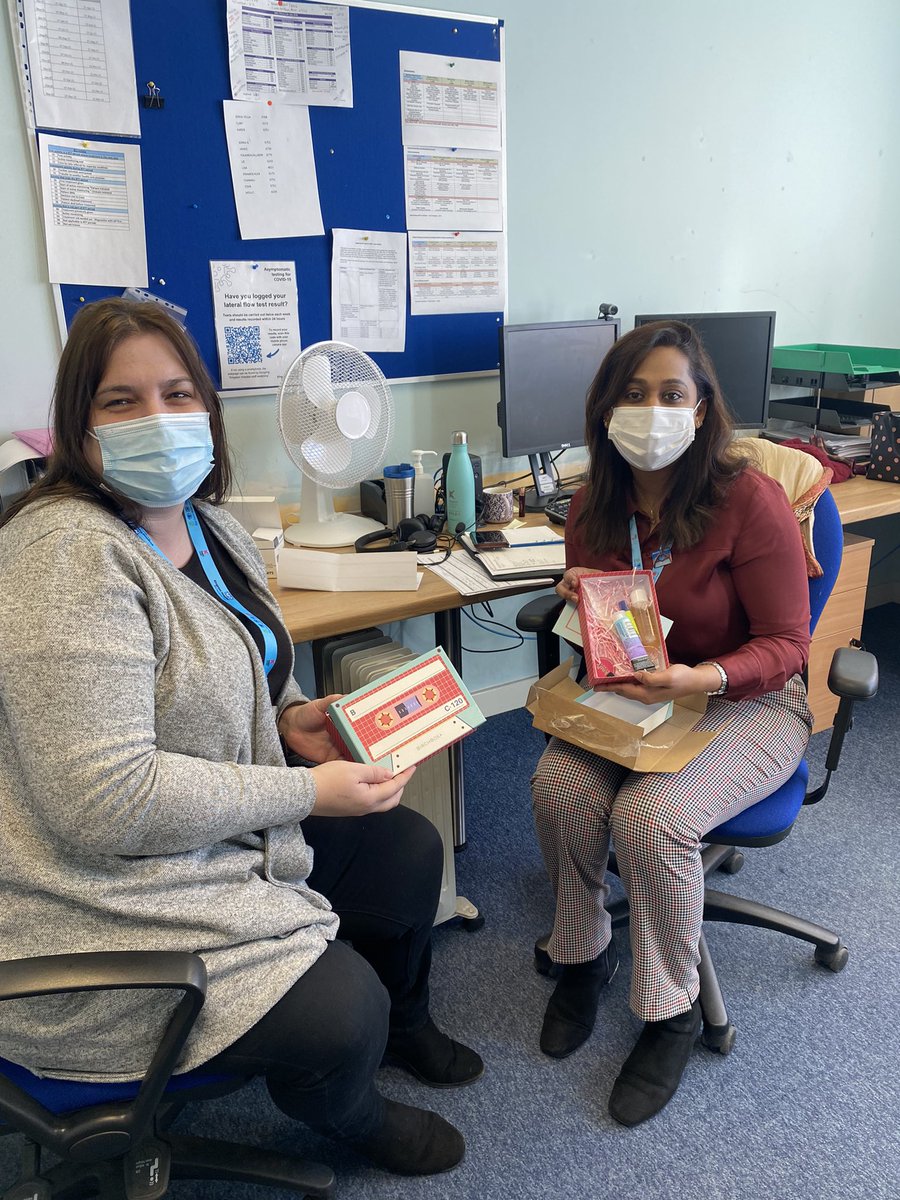 Thank you @BirchboxUK for the fabulous gifts for our staff. More deliveries to @KingstonHospNHS ENT &amp; Dental teams  <a href="/NicholaKane2/">Nichola Kane</a> @BereniceConstab <a href="/JSkhft/">Justine</a> #TeamKHFT
