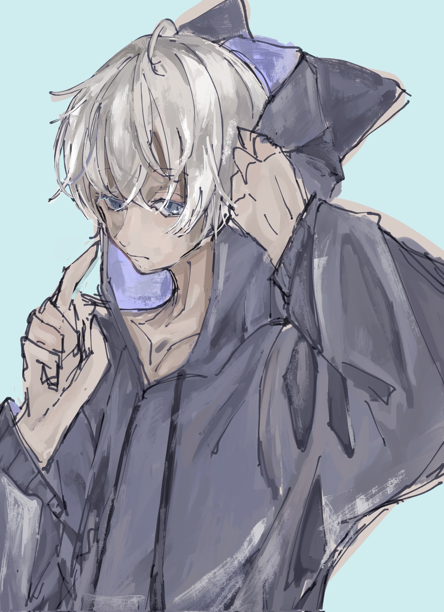 狐絈 久しぶりにイラスト投稿 クロノアさんを描いた F ｶｷ 日常組 クロノア イラスト T Co 3bk7eim8s5 Twitter