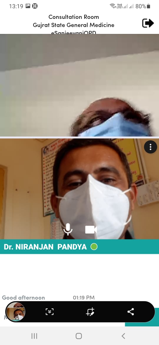 Esanjeevini call give guidance and treatment.<a href="/CollectorNav/">Collector & DM Navsari</a> <a href="/DdoNavsari/">DDO Navsari</a> <a href="/DrDileepHBhavs2/">CDHO NAVSARI</a> <a href="/drsujitparmar/">ADHO Surat</a>