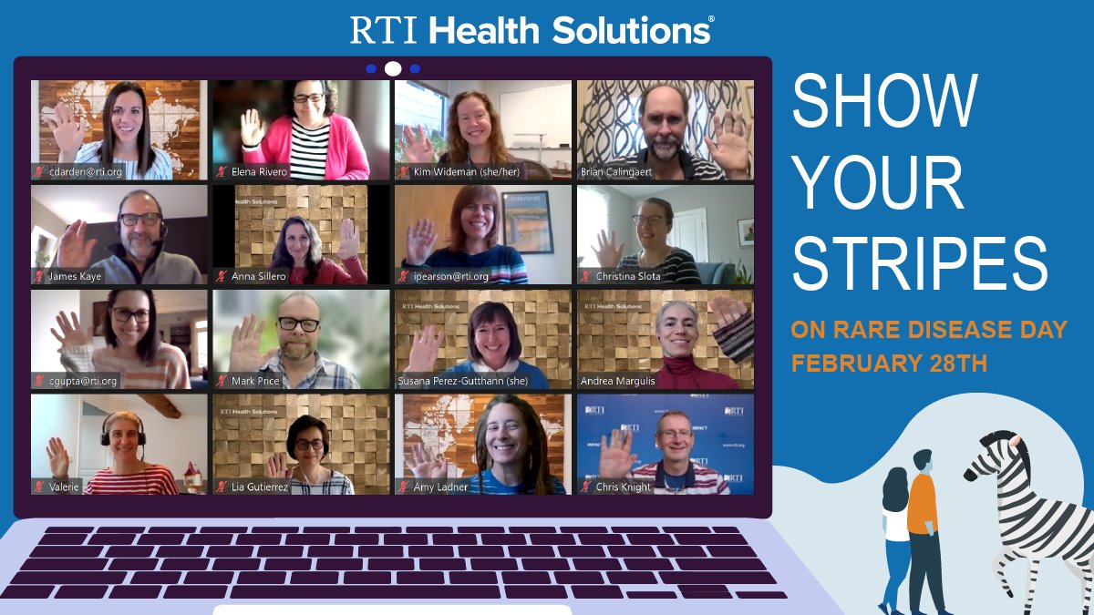 RTI Health Solutions (@rtihs) on Twitter photo #RareDiseaseDay is soon, and we'll be wearing stripes in honor of the rare community and the work we do in rare disease research. Learn more about Rare Disease Day at bit.ly/US-RDD22. <a href="/eurordis/">EURORDIS-Rare Diseases Europe</a> #RareDiseaseDay is soon, and we'll be wearing stripes in honor of the rare community and the work we do in rare disease research. Learn more about Rare Disease Day at bit.ly/US-RDD22. <a href="/eurordis/">EURORDIS-Rare Diseases Europe</a>