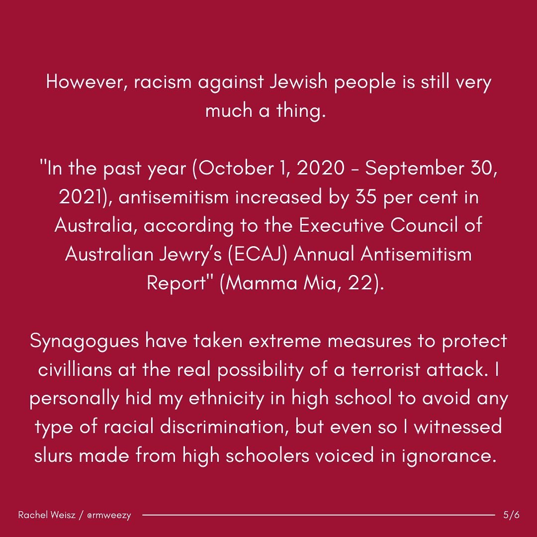 rmweezy's tweet photo. To rest is on my Instagram but this is the context of an Australian Jewish person #antisemitism #WhoopiGoldberg #Whoopi #Holocaust https://t.co/iuB5Zmzc35