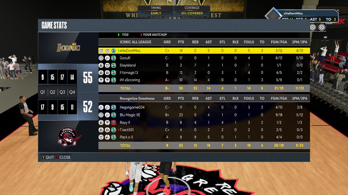 Ggs to @RecognizeGreatn as we advance to the final 4 of <a href="/MilitiaLeague/">Militia Gaming League</a> 

@xHeDontMissx 
<a href="/Gazullii/">Anthony ✝️</a> 
<a href="/fitzmagic13/">Fitzmagic13</a> 
<a href="/SlayIsland_/">SlayIsland</a> 
<a href="/Sccoring/">✝️</a> 

<a href="/RankEm_/">RankEm</a> <a href="/youFamousEnough/">2KL</a> @champ2k_ 
@TheBlizzardTC @lts4Life <a href="/FTClan2K/">⚡️Forever Talented⚡️</a> <a href="/iMProAm/">iM Nation 🌐</a>
