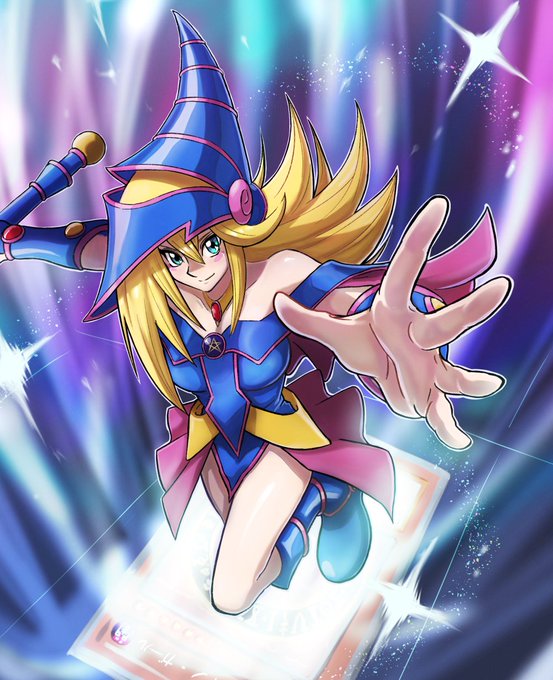 ブラックマジシャンガールのtwitterイラスト検索結果