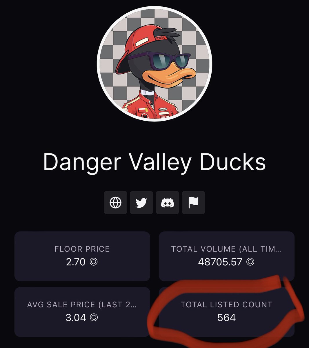 564 listed! It’s only 7% of the supply! LFG 🚀