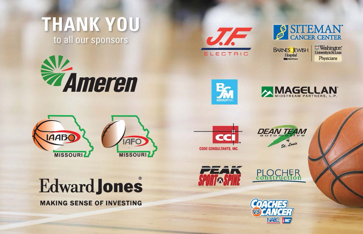 As we look back at the 2021 Coaches vs. Cancer Holiday Tournament, we would like to give a HUGE 'Thank You' to our sponsors! Without your continued support, our tournament would not be possible! #CVCHoliday