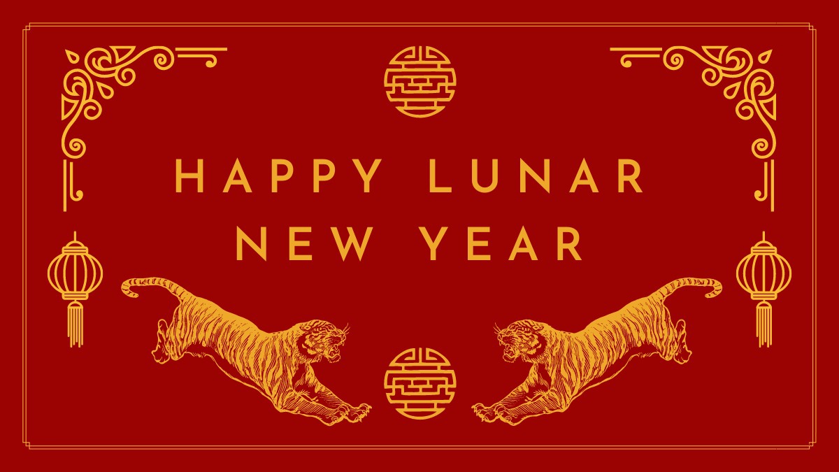 Happy Lunar New Year to all our community who are celebrating the Year of the Tiger - symbolising strength, bravery, and wisdom.